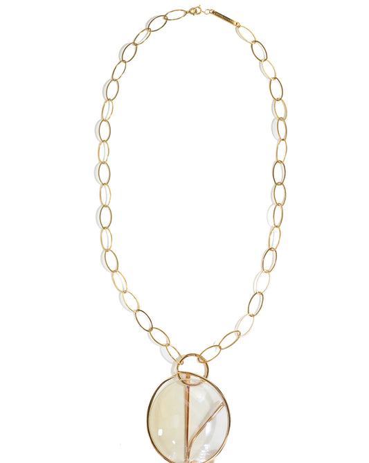 Daphne - Oval Convertible Glasses Chain Necklace