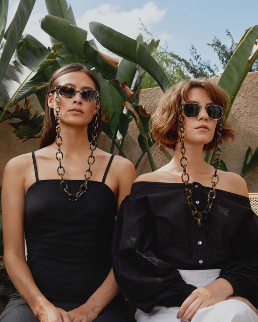 BIO-ACETATE: CHUNKY GLASSES CHAIN