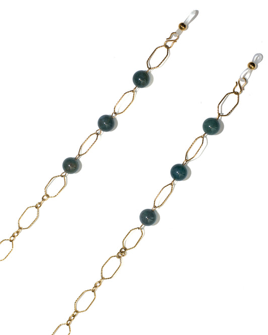 Classic Link Chain with Indian Agate