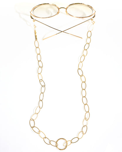 Daphne - Oval Convertible Glasses Chain Necklace
