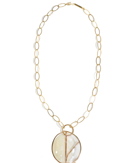 Daphne - Oval Convertible Glasses Chain Necklace