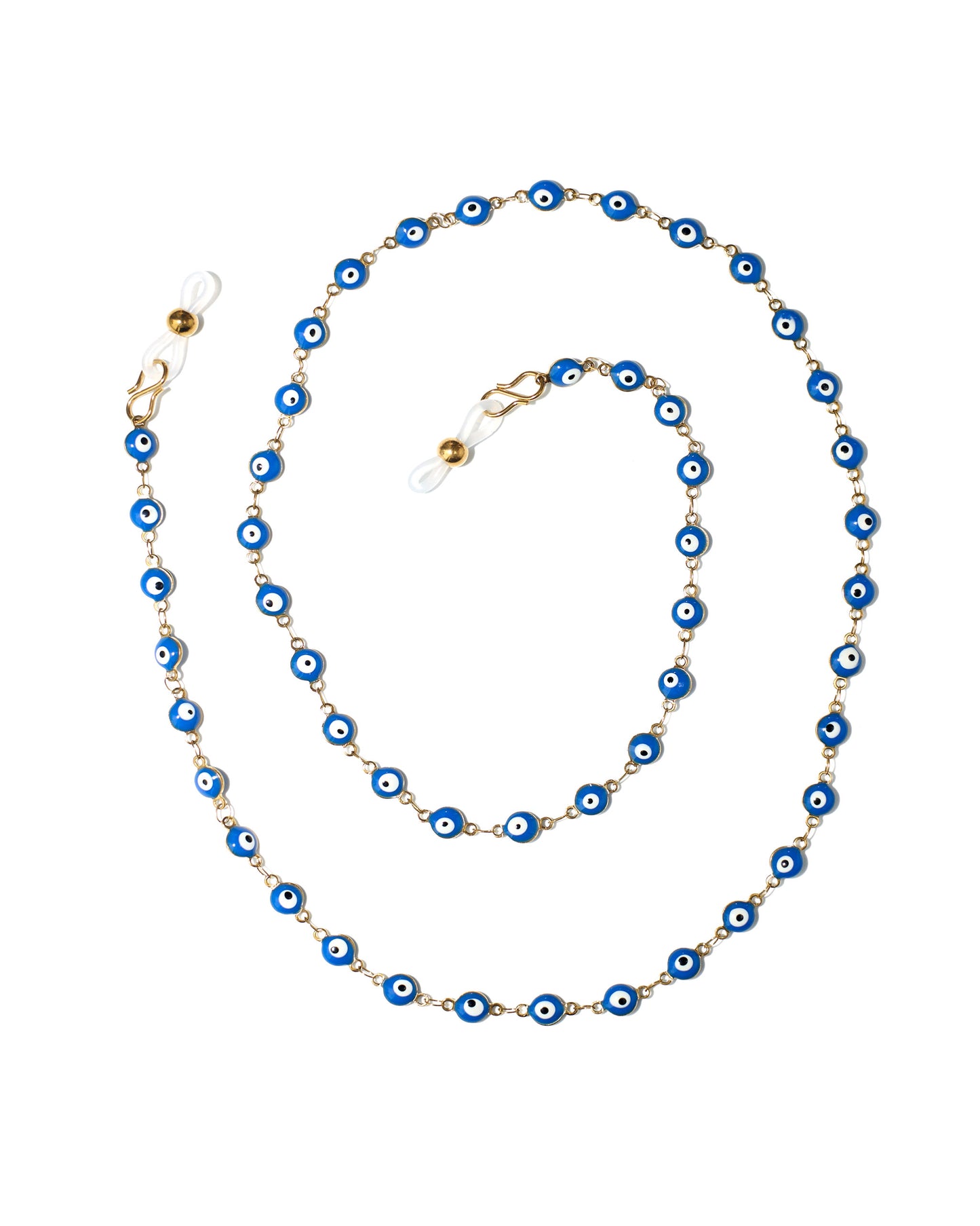 Blue Nazar Evil Eye Glasses Chain
