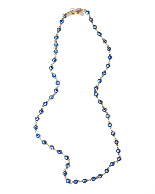 Blue Nazar Evil Eye Glasses Chain