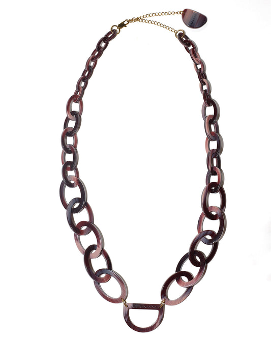 Collier D Original | Corne bordeaux | Collier porte-lunettes