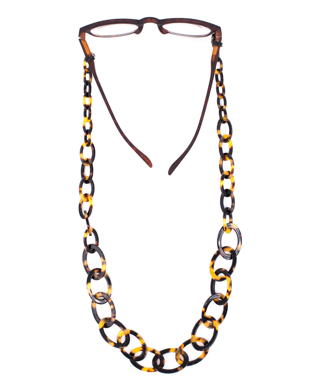 Smiley Chain | Tortoiseshell | Glasses Chain| RASSIN SHEN