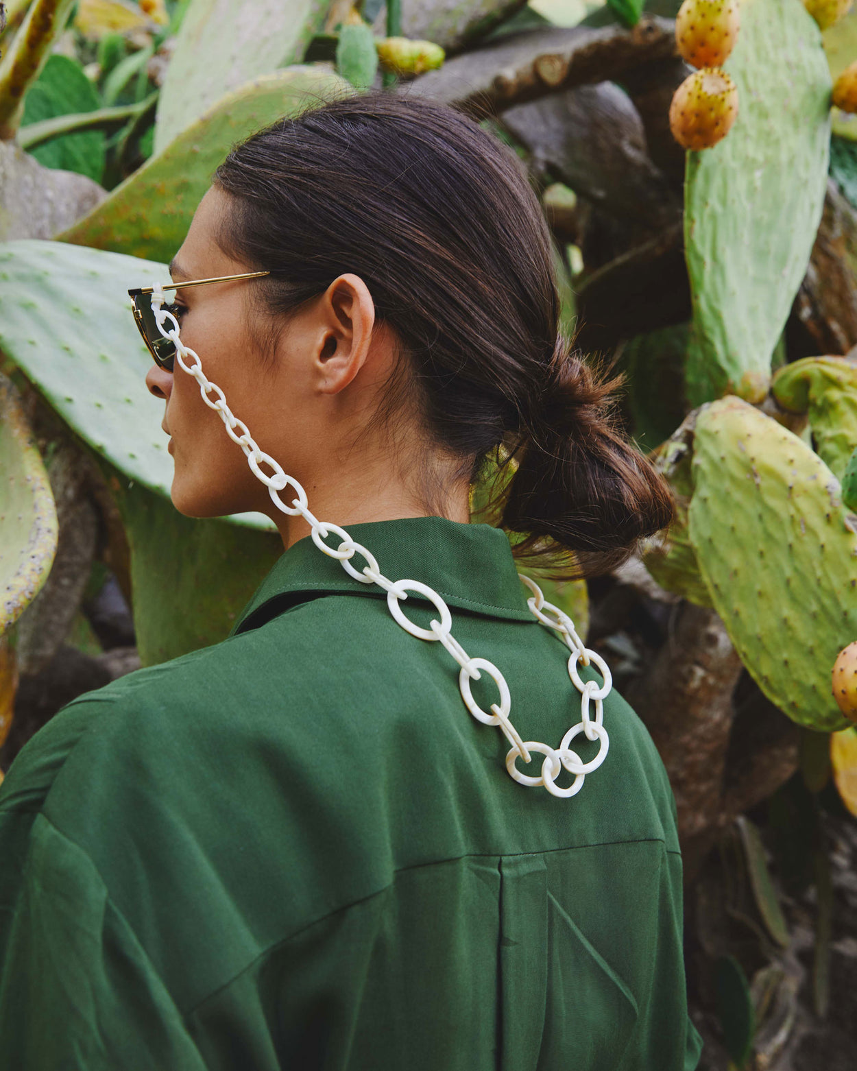 Smiley Chain | Mother of Pearl | Glasses Chain